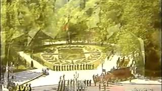 Izado de bandera. Desfile Fuerzas Armadas. Valladolid 1984