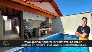 (VENDIDO) SUA CASA NA PRAIA EM BAIRRO RESIDENCIAL COM ESPAÇO GOURMET COMPLETO EM ITANHAÉM!