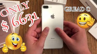 From cashify super sale Grade C iPhone 7 Plus unboxing #refurbished