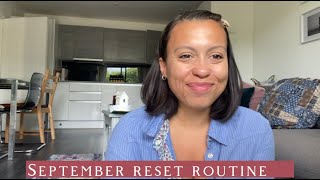 SEPTEMBER RESET ROUTINE: realistic goal setting, cleaning, tidy-up, favourite cleaning products