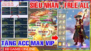 VLTK Mobile Lậu Siêu Nhân Free MAX - Tặng Acc Build Sẵn MAX ĐỒ - Train 100Tỷ/Ngày | Jx Cao Thủ