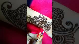 Simple mehndi design ||Stylish mehndi design ||Easy front hand mehndi design ||Mehndi design#shorts