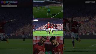 Freekick fix gol Bruno Fernandes PES 2021 #efootball2023mobile #efootball2024 #manchesterunited