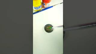 Great indian flag painting on coin 🖌 |  painting #shorts #viral #trending 🔥🔥