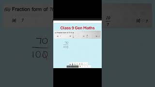 Class 9 General Maths MCQ#2