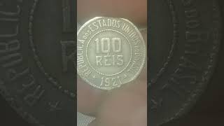 100 RÉIS.ANO.1921🤑853.000💰💰