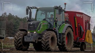 Mieszanie TMR w GR Byszkowieccy ☆100 sztuk bydła☆ FENDT 312 Vario & MetalTech WP 12 ☆ AGRO Wiesniak™