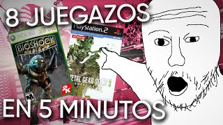 8 JUEGAZOS en SÓLO 5 MINUTOS