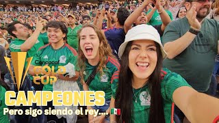 MÉXICO CAMPEÓN COPA ORO GOL DE SANTI GIMENEZ!