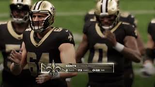 Madden 25 franchises week 10 new Orleans saints vs Atlanta falcons