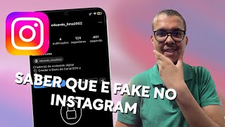 Como se Descobrir e FAKE no INSTAGRAM - Atualizado