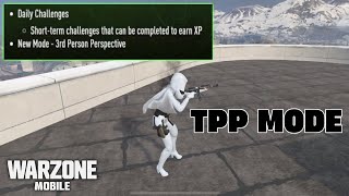 Warzone Mobile Tpp Mode | New Update Incoming