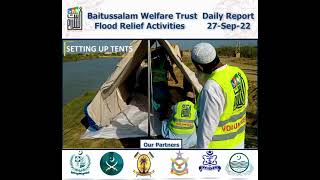 Baitussalam Flood Relief Activities