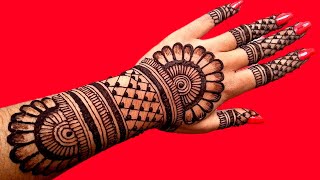 Mehndi design back hand stylish|Mehndi design back side|Mehndi design back full hand|Mehndi design