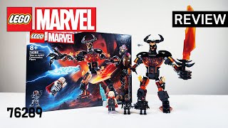 레고 마블 76289 토르 대 수르트 배틀 피겨(Marvel Thor vs. Surtur Construction Figure) - 리뷰_Review_레고매니아_LEGO Mania