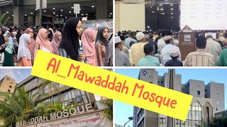 Masyaa Allah-BERPUSU2 dtng utk menunaikan Sholat Aidul Fitri di Mesjid Al-Mawaddah