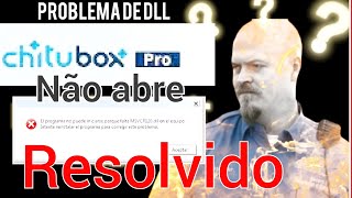 ERROR MSVCR120.dll Resolvido! Chitubox Pro com erro nunca mais.