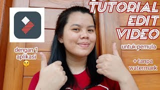 CARA EDIT VIDEO PAKAI HP ANDROID | Hanya 1 aplikasi | Jaqueline Vlog eps.1