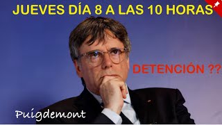 🛑ÚLTIMA HORA 🛑 PUIGDEMONT DETENCIÓN !!! 😈👿😈 !!!