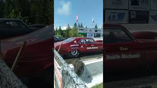 2 Cars are better than one, FULL Alcohol powered start line burnouts!!