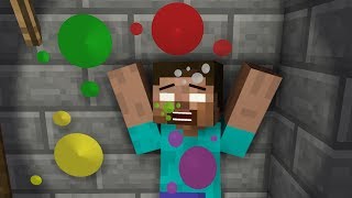 Monster School: Paintball Shooting Challenge - Minecraft Animation