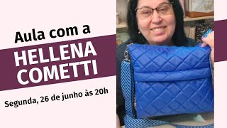 Aula ao vivo com a Hellena Cometti