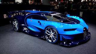 Bugatti vision grand turismo at the 2015 IAA