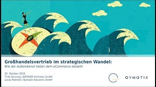 Großhandelsvertrieb im strategischen Wandel - Webinar am 25.10.2018