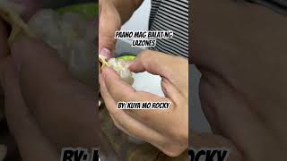 Paano mag balat ng lanzones | How to peel a lanzones #HowToPeelALanzones #PaanoMabalatNgLanzones