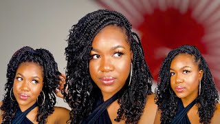 IT'S THESE BOHO BOX BRAIDS FOR ME! 🥵| KNOTLESS GODDESS BOHO BOX BRAIDS BOB TUTORIAL | Niseyo Hair