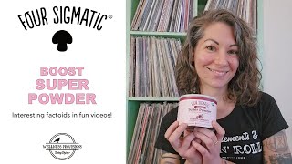 What is Boost Super Powder by Four Sigmatic? Superfood Review | Raspberry Goji Pomegranate Juice