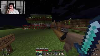 MINECRAFT: FIRST TIME Playing Minecraft With SUBS On Our REALM Server!! (425 Sub Goal)