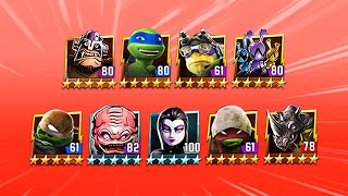 TMNT Legends Leonardo, Donatello Movie, Bunnies, Dr. Rockwell