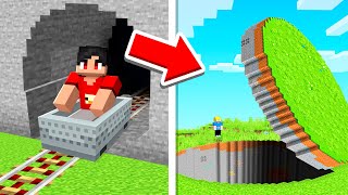 Testei 7 Bases Secretas no Minecraft!