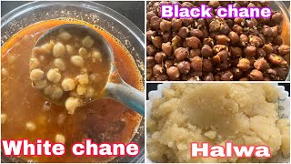 First Bite Kitchen is going live to make white chane  or black chane & Halwa