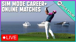 EA Sports PGA Tour  🔴 LIVE | An epic -10 True Simulation Round and the best online head to head yet