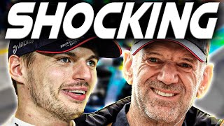 HUGE TENSION At Red Bull After Adrian Newey COMMENTS On Verstappen !!