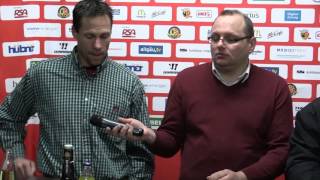 Pressekonferenz ESVK vs. Rosenheim am 15.01.2016 - Wir sind Kaufbeuren