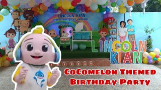 Dancing JJ in CoComelon | CoComelon Themed Birthday Party | JJ CoComelon Mascot Performance