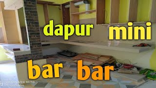 cara awal bikin dapur mini bar part1