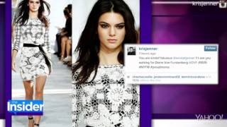 Kendall Jenner Walks in New York Fashion Week and Poses in the Buff