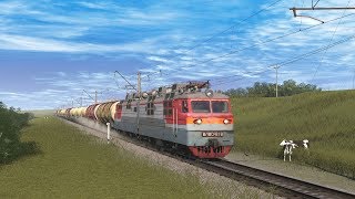 Trainz. Поездка на ВЛ80Т