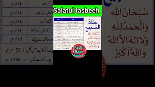 सलातुल तस्बीह पढ़ने का तरीका / easy salatul tasbeeh / salatul tasbih kaise padhe  #salatultasbeeh