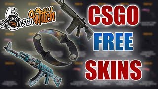 CSGO SKINS DE GRAÇA , CAIXAS, ARMAS ! O MELHOR SITE [CSGOWITCH] [Código:JonyBonus]