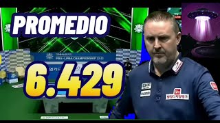 FREDERIC CAUDRON PROMEDIO: 6.429!!!!!! BILLAR A 3 BANDAS RECORD PBA 2023