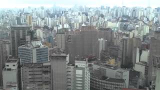 Skyline São Paulo - Brazil. Skyscrapers as far as the eye can see, up to the horizon.