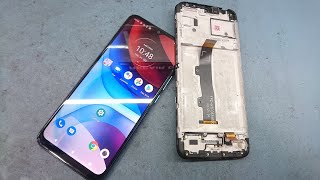 moto E7 Power Display Replacement | moto E7 Power touch auto work issue fix |  motorola e7 power