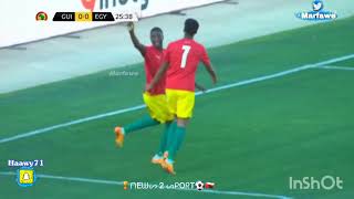 أهداف منتخب مصر 🇪🇬 وتألق صلاح وتريزجية