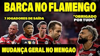 BOMBA | 7 JOGADORES ESTÃO DE SAÍDA DO FLAMENGO