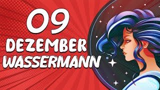 Whoa! ICH BIN SPRACHLOS! 💰💵 WASSERMANN ♒ HEUTE, 9. Dezember 2024